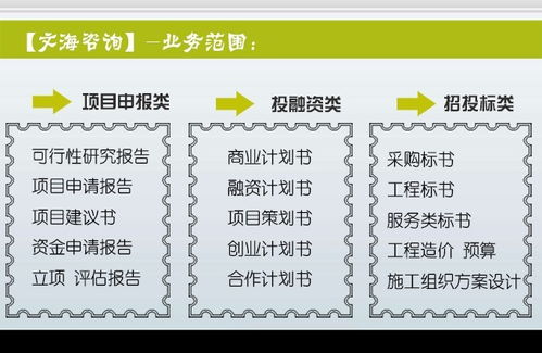 九江策划书代写项目申请书写文案 文海咨询公司